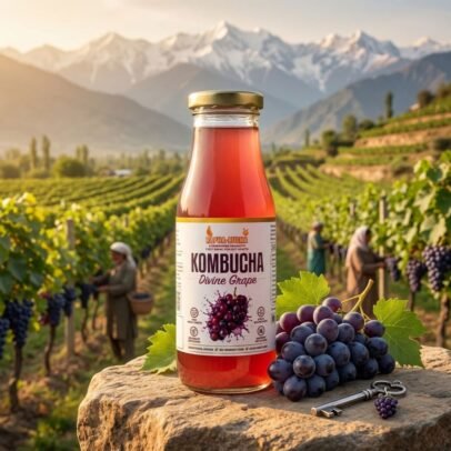 Grape Kombucha