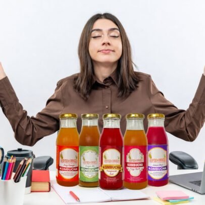 Rapha-Bucha Kombucha for Stress Management