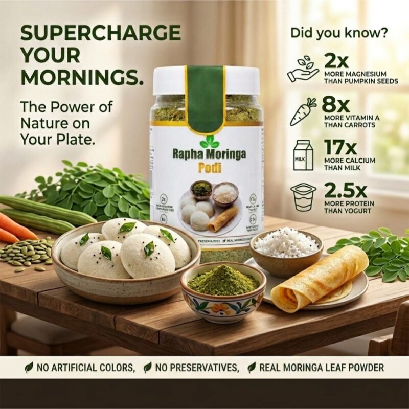 Rapha-Bucha Premium Moringa Podi